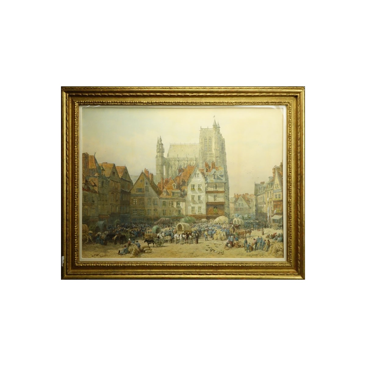 Samuel John Hodson, British (1836-1908) Abbeville
