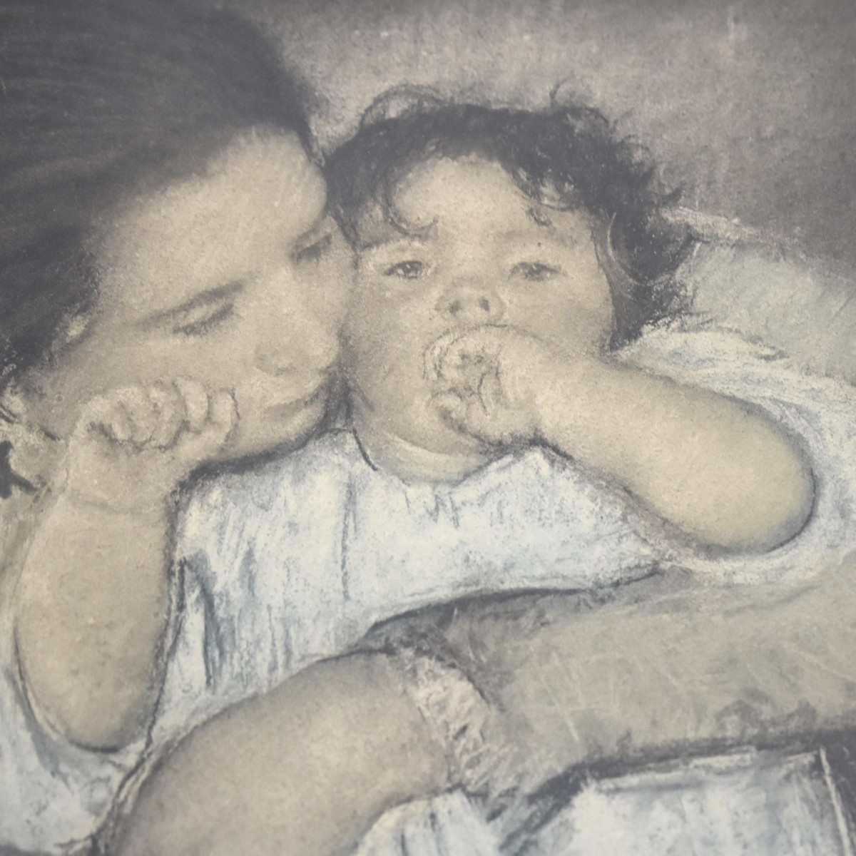 Mary Cassatt (American 1844-1926) Etching