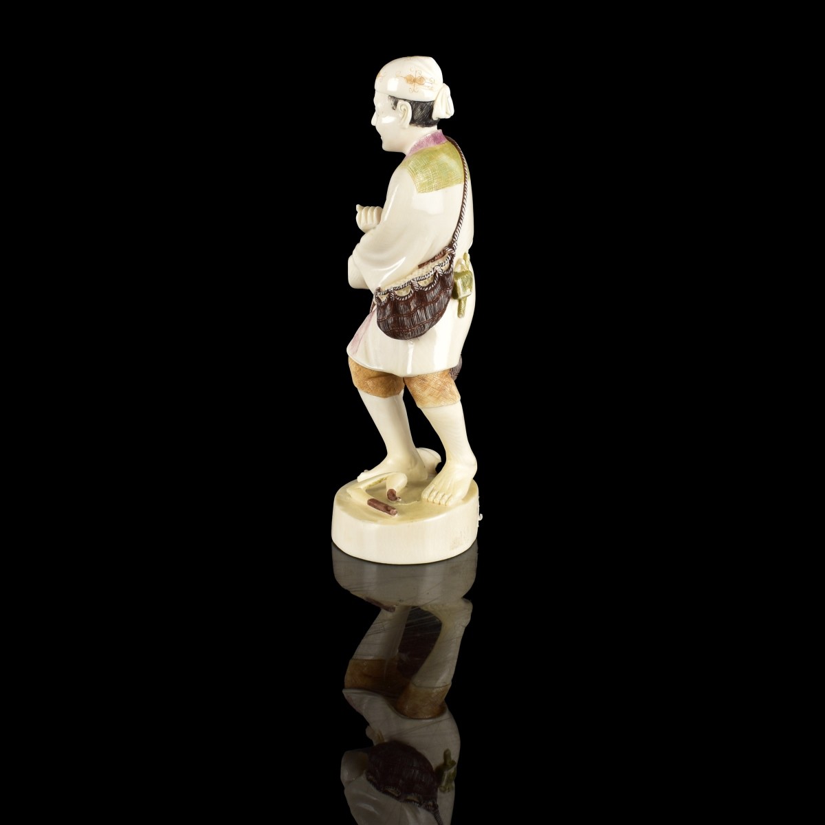 Antique Japanese Carved Figurine