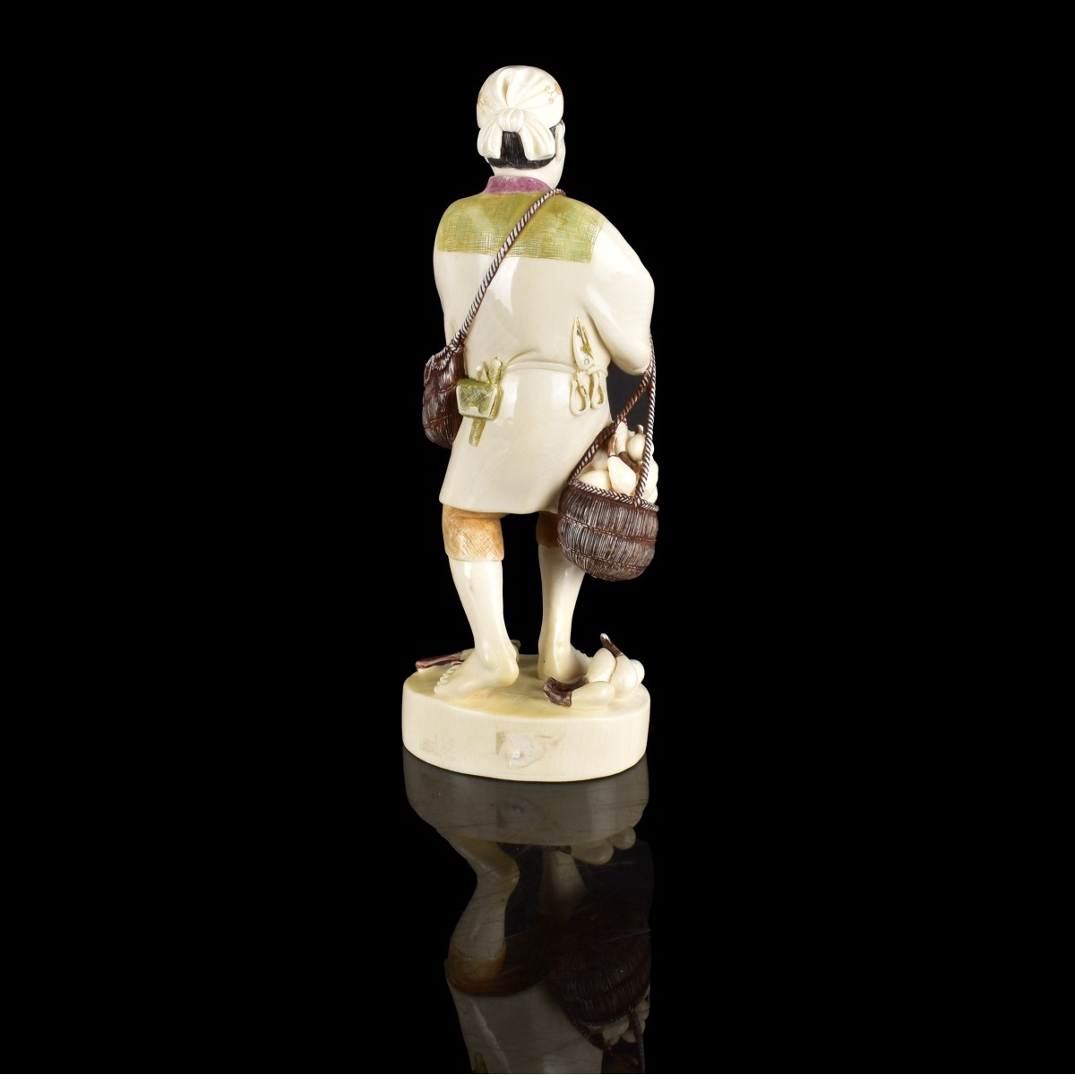 Antique Japanese Carved Figurine