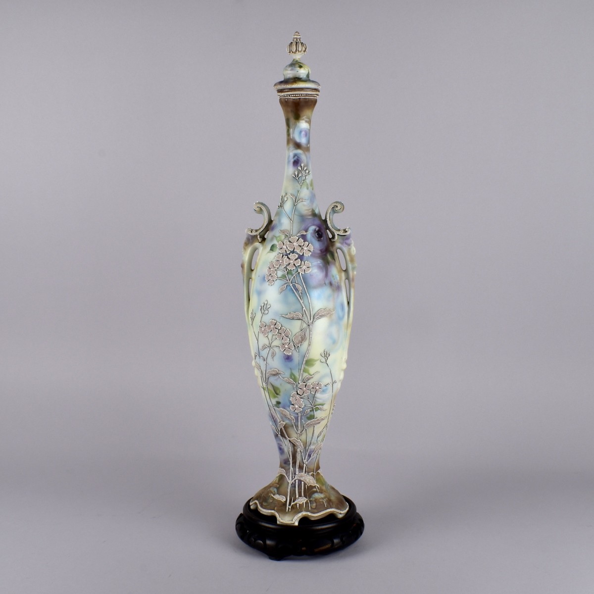 Antique Japanese Covered Jar