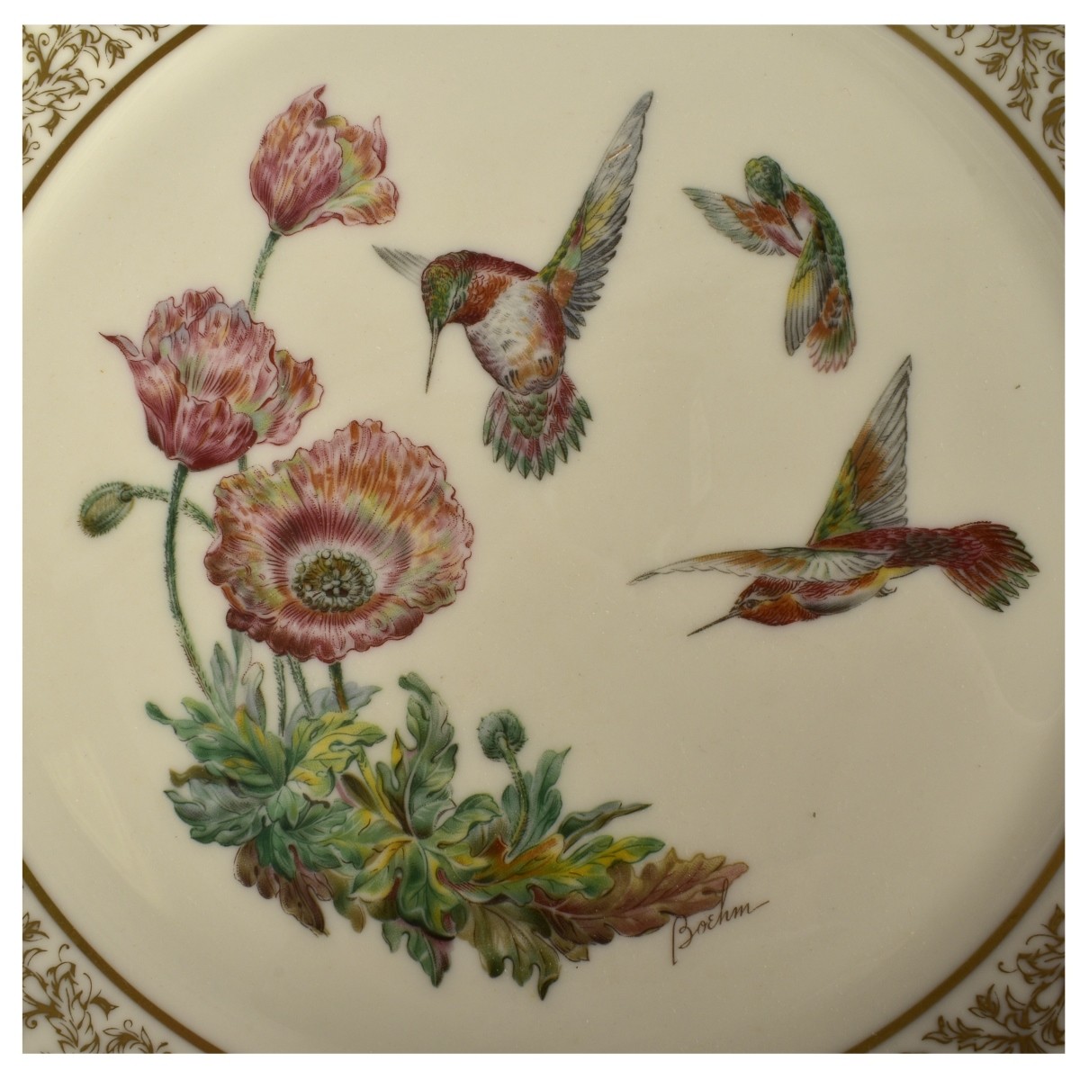 11 Boehm Bird Collector Plates