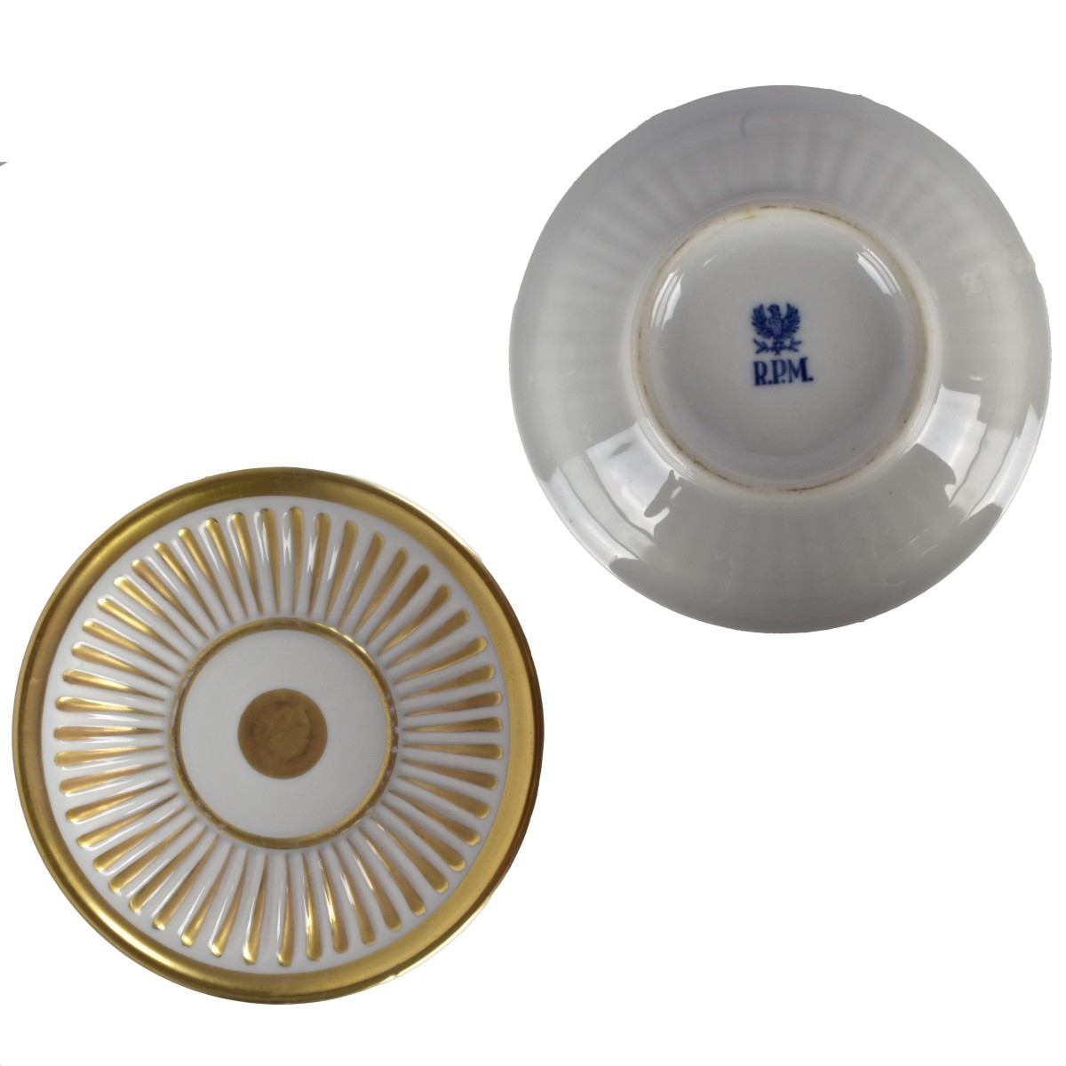 RPM Porcelain Cups and Saucers
