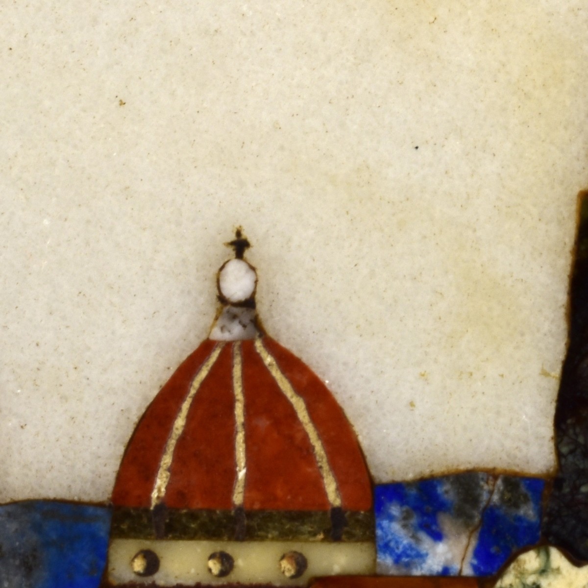 Antique Italian Pietra Dura Plaque