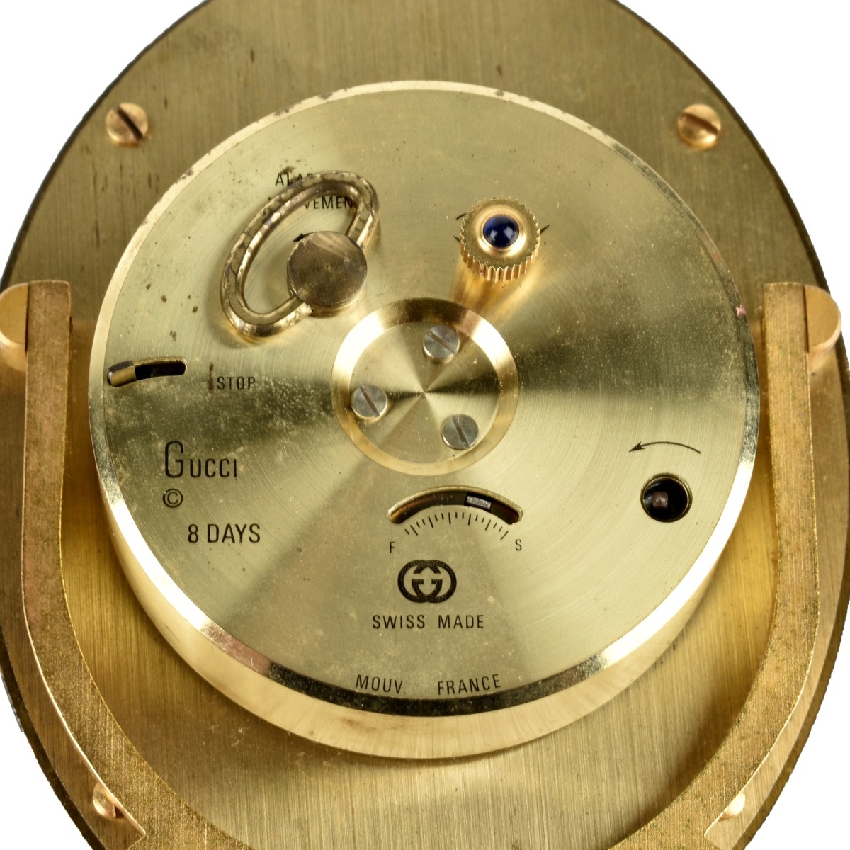 Gucci 8 Day Alarm Clock