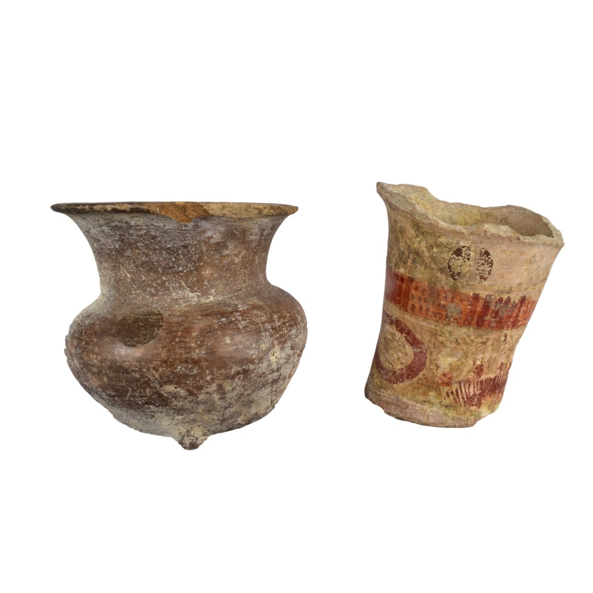 Pre Columbian Ceramic Vases