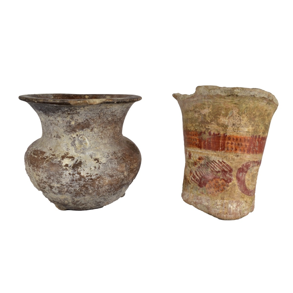 Pre Columbian Ceramic Vases