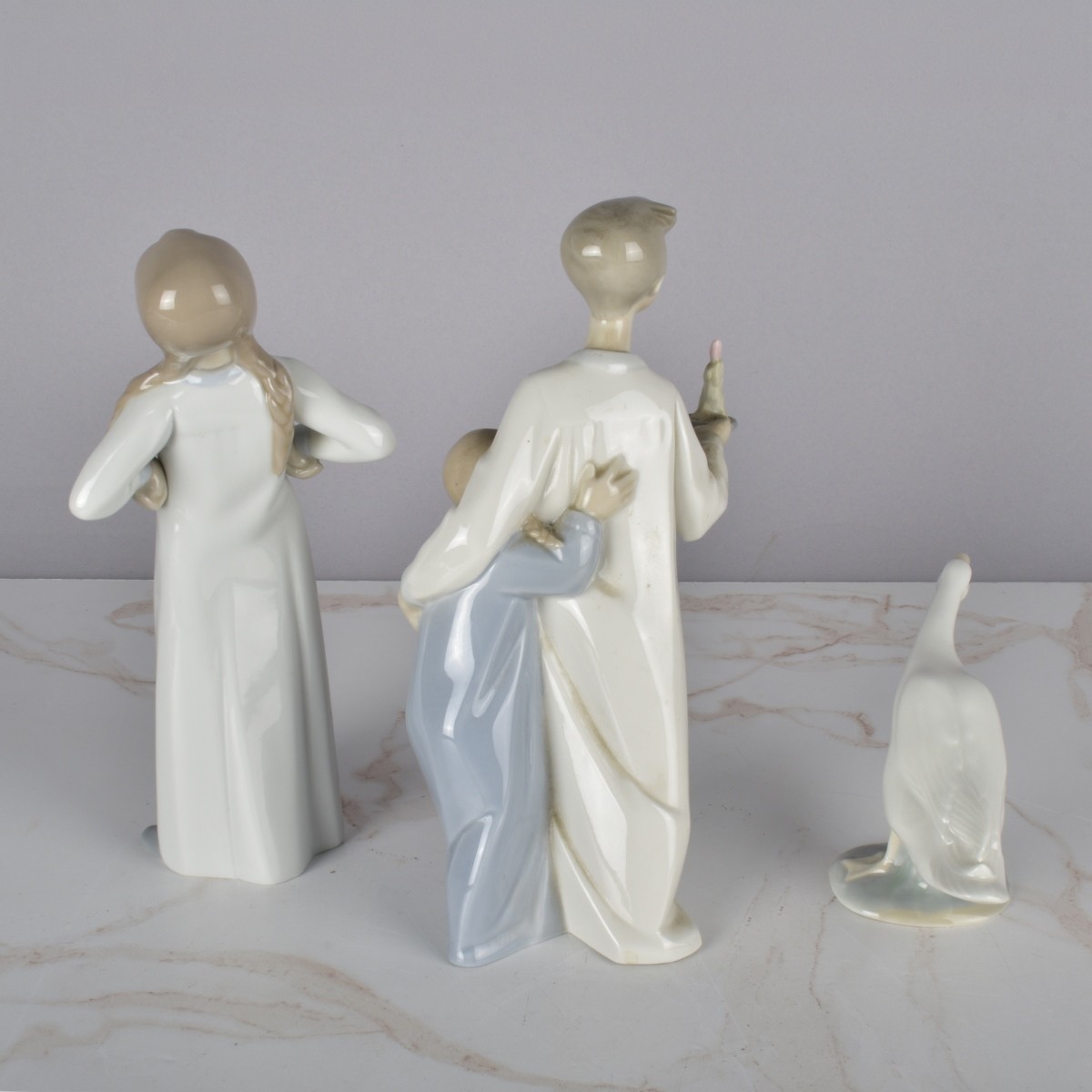 Three Lladro Porcelain Figurines