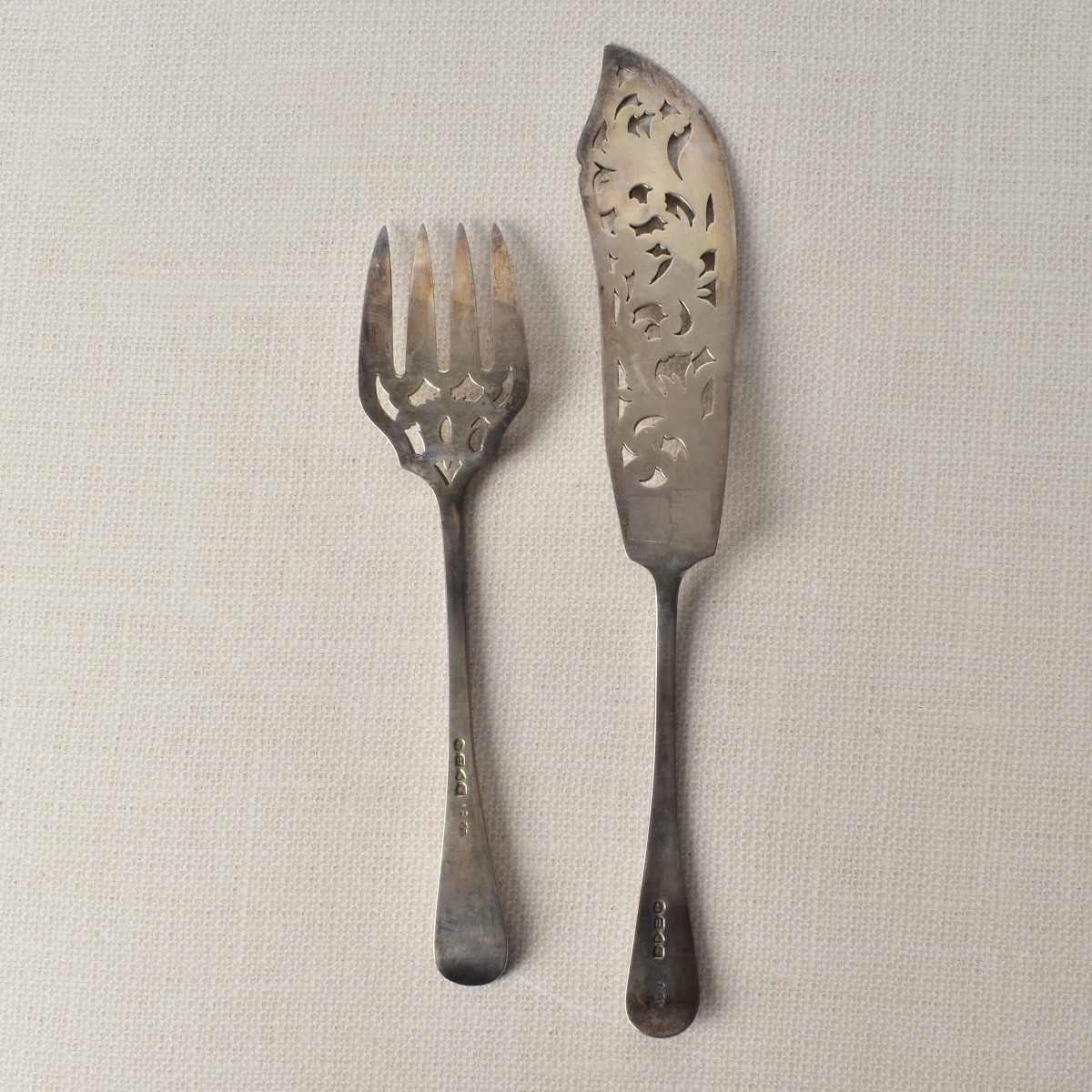 Henry Holland English Fish Set