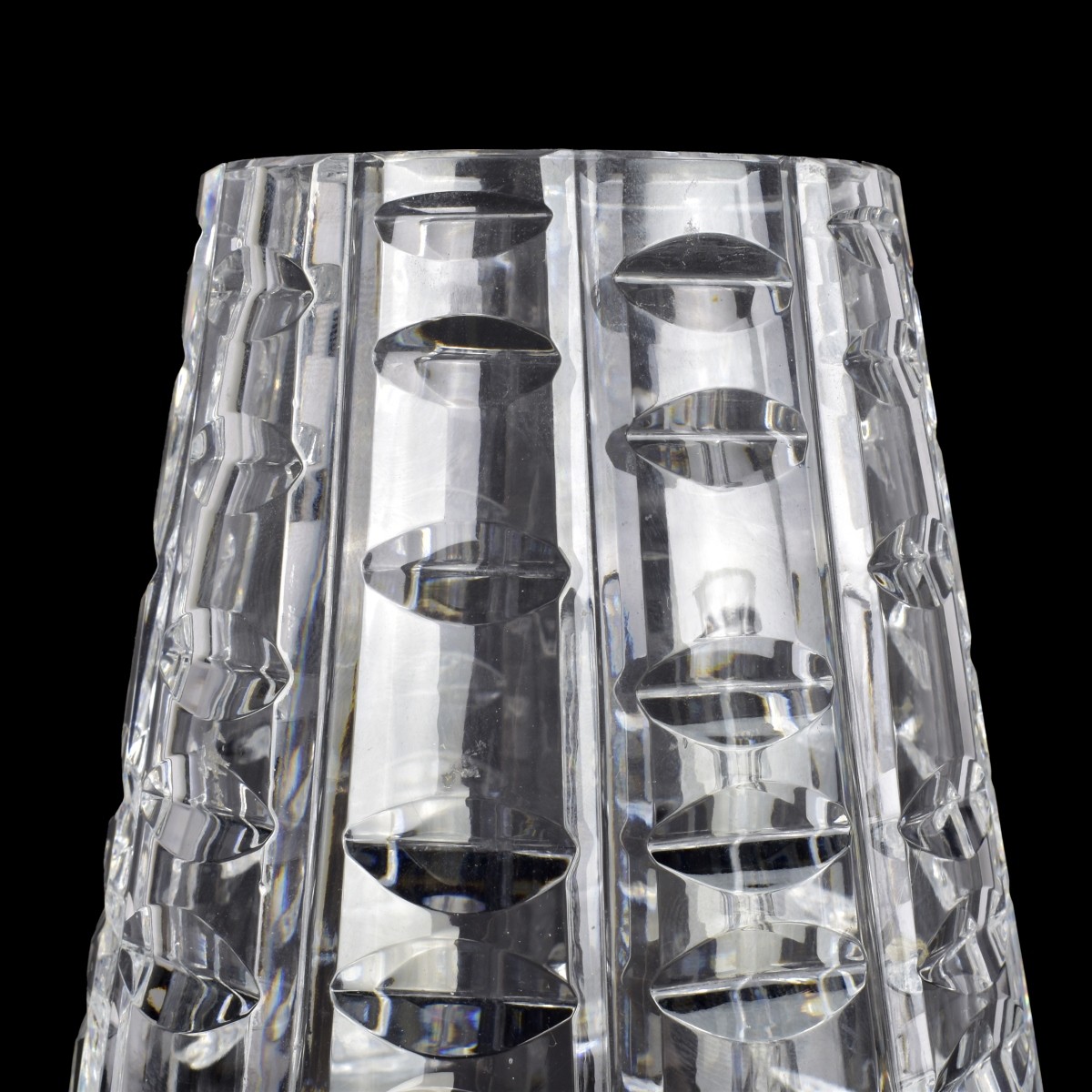 Three Vintage Glass Table Items