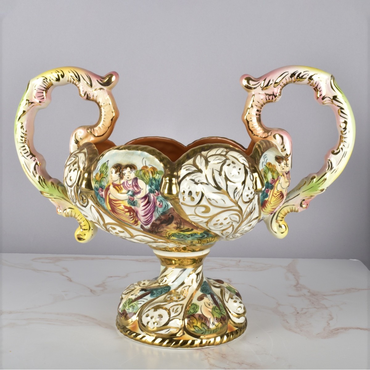 Capodimonte Porcelain Centerpiece