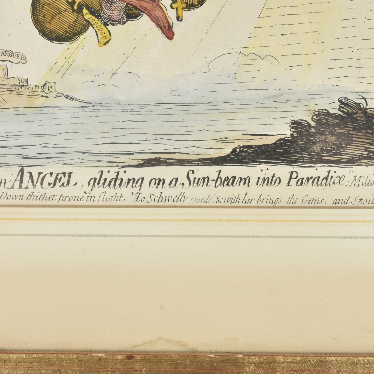 James Gillray (British 1757-1815) Color Print