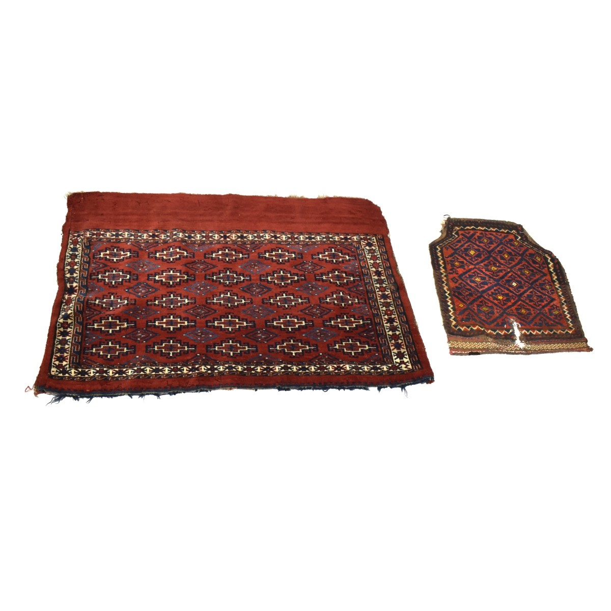Persian Turkoman Rug and Pad