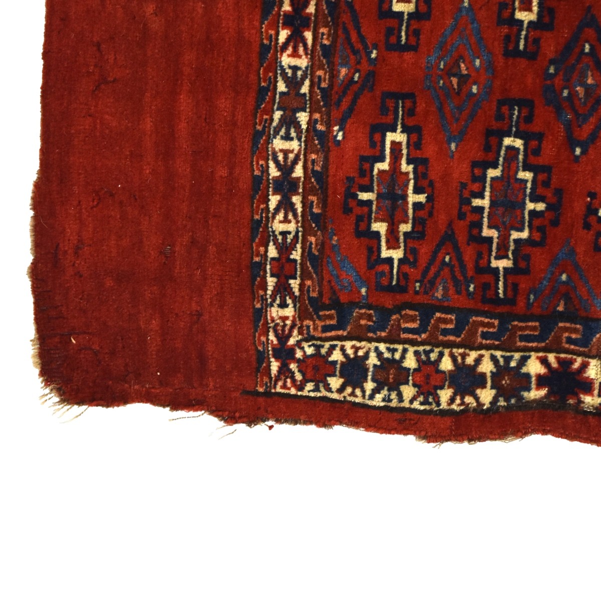 Persian Turkoman Rug and Pad