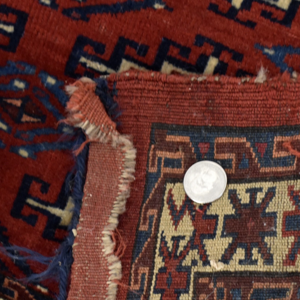 Persian Turkoman Rug and Pad
