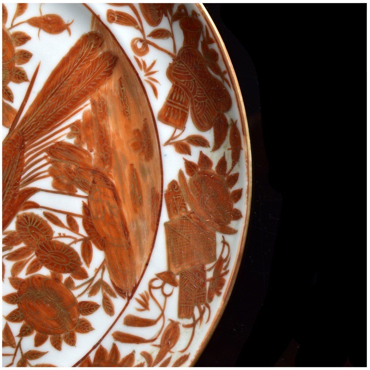 Two Chinese Export Porcelain Plates