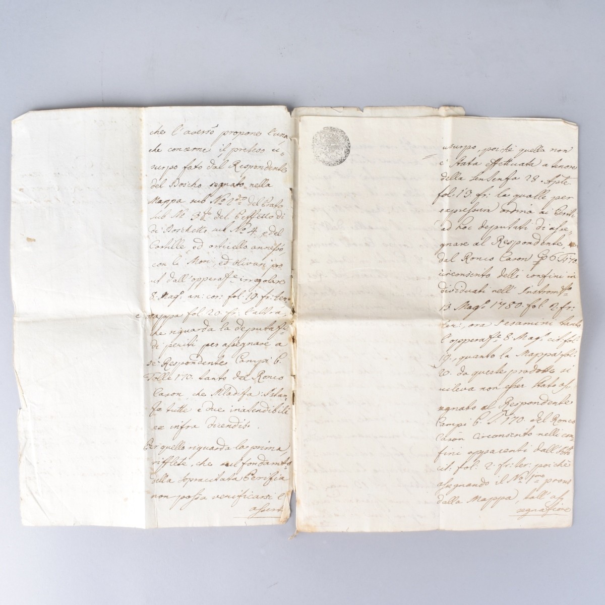 17th C. Italian Manuscript Documents