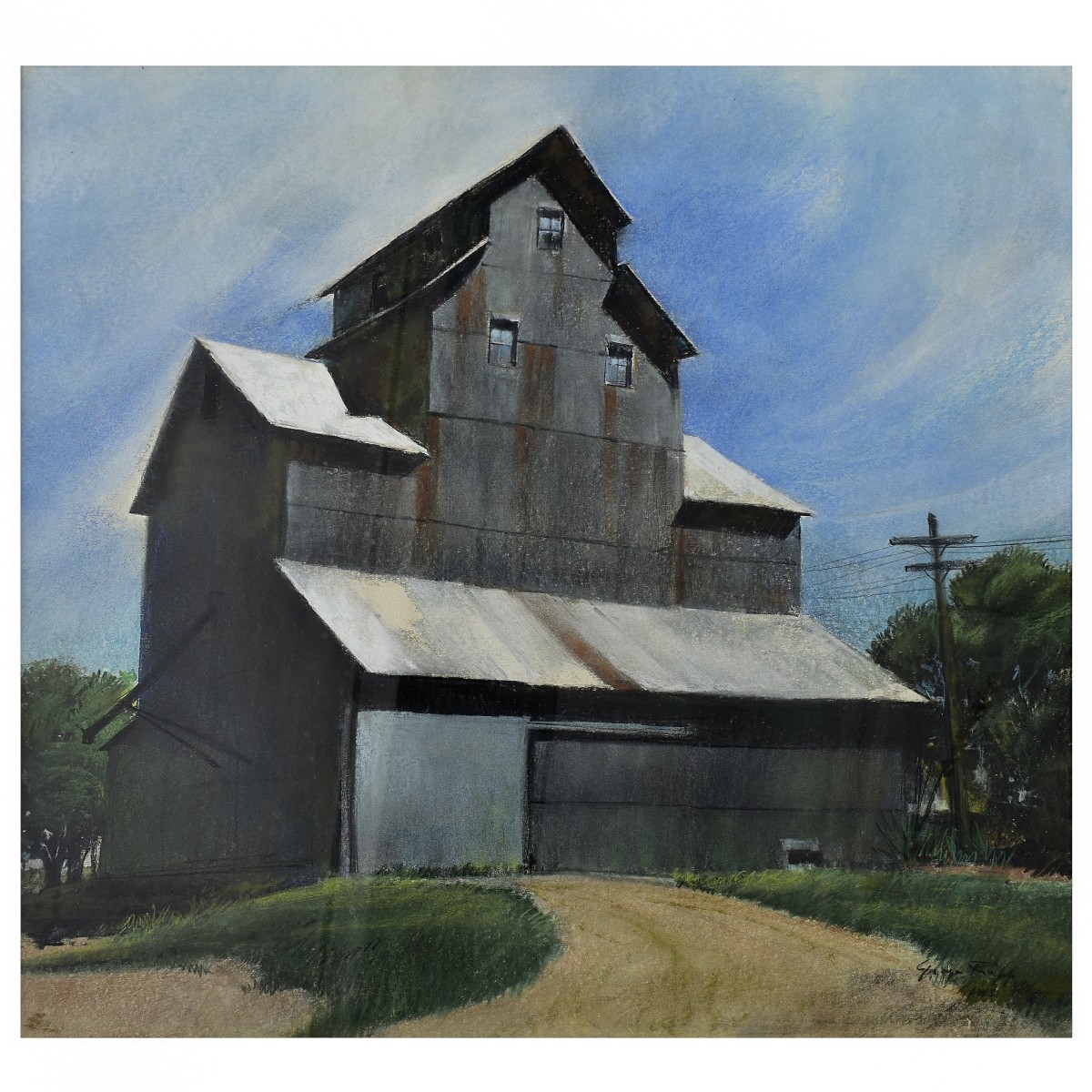 George Leslie Rapp (1878-1942) Pastel
