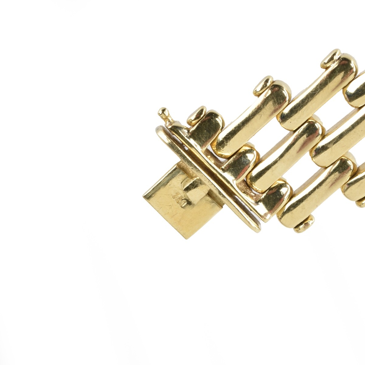 Gemstone and 18K Bracelet