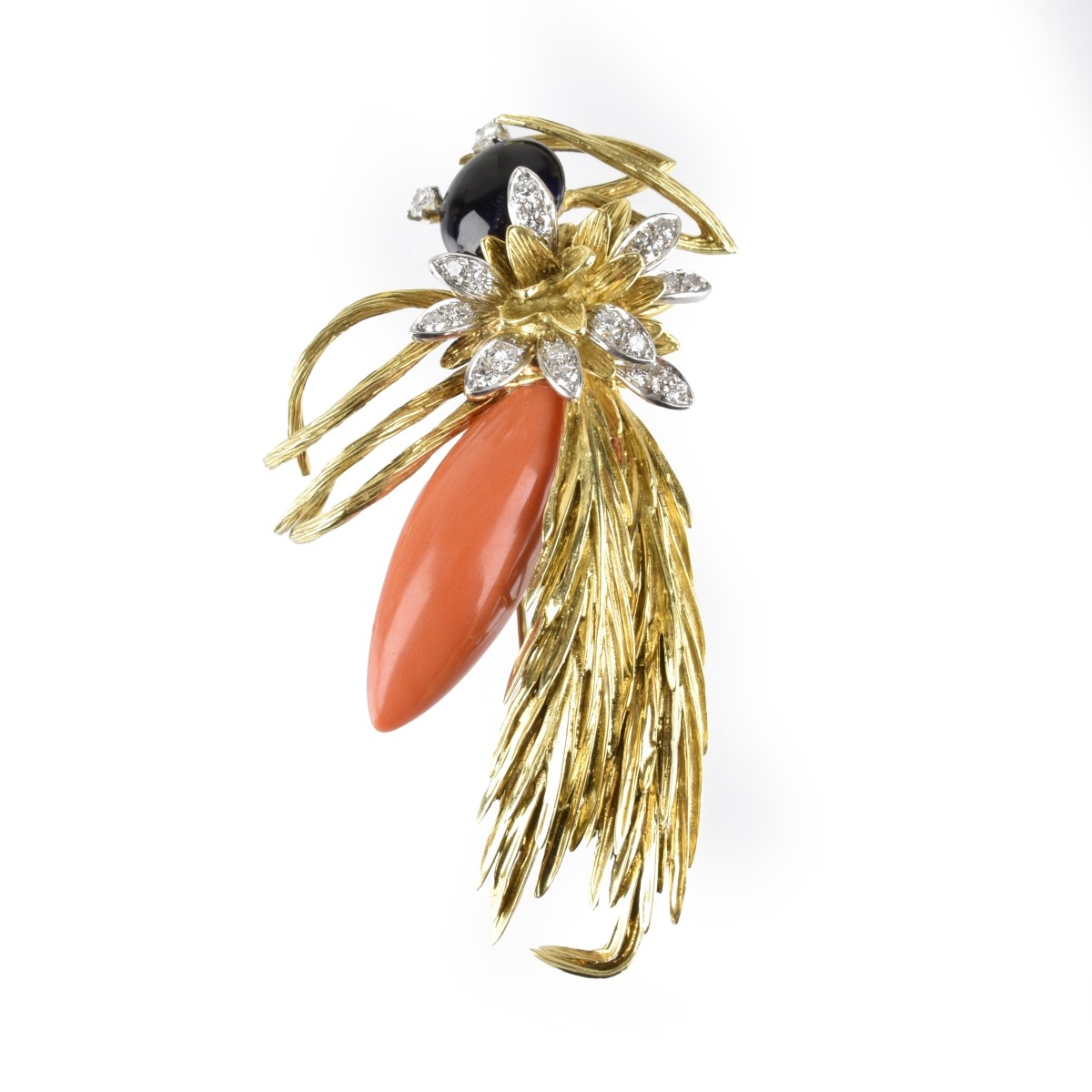 Spitzer and Furman 18K Brooch