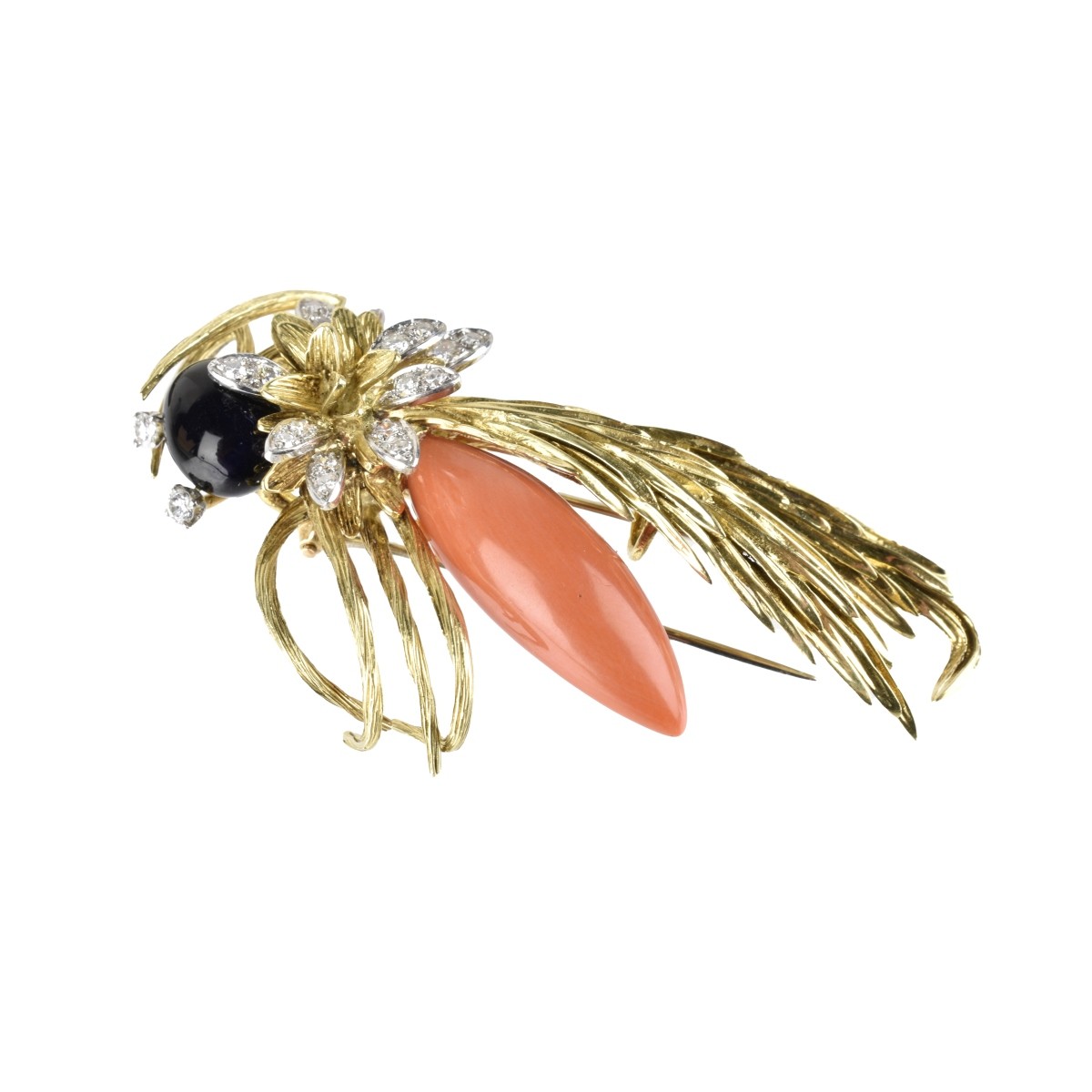 Spitzer and Furman 18K Brooch