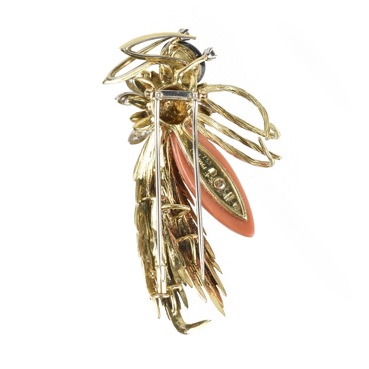 Spitzer and Furman 18K Brooch