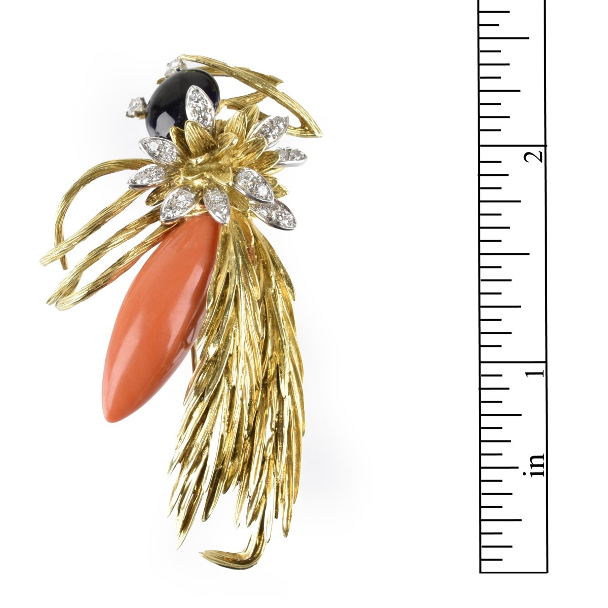 Spitzer and Furman 18K Brooch