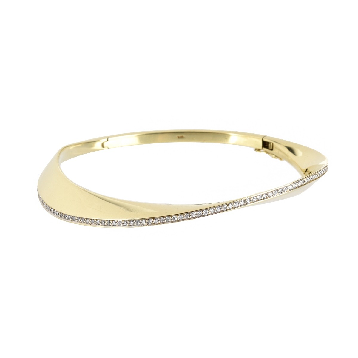 Diamond and 14K Bracelet