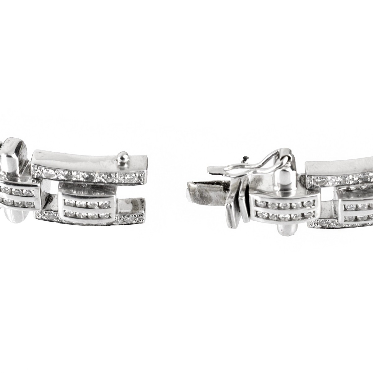 Man's Diamond and 14K Bracelet