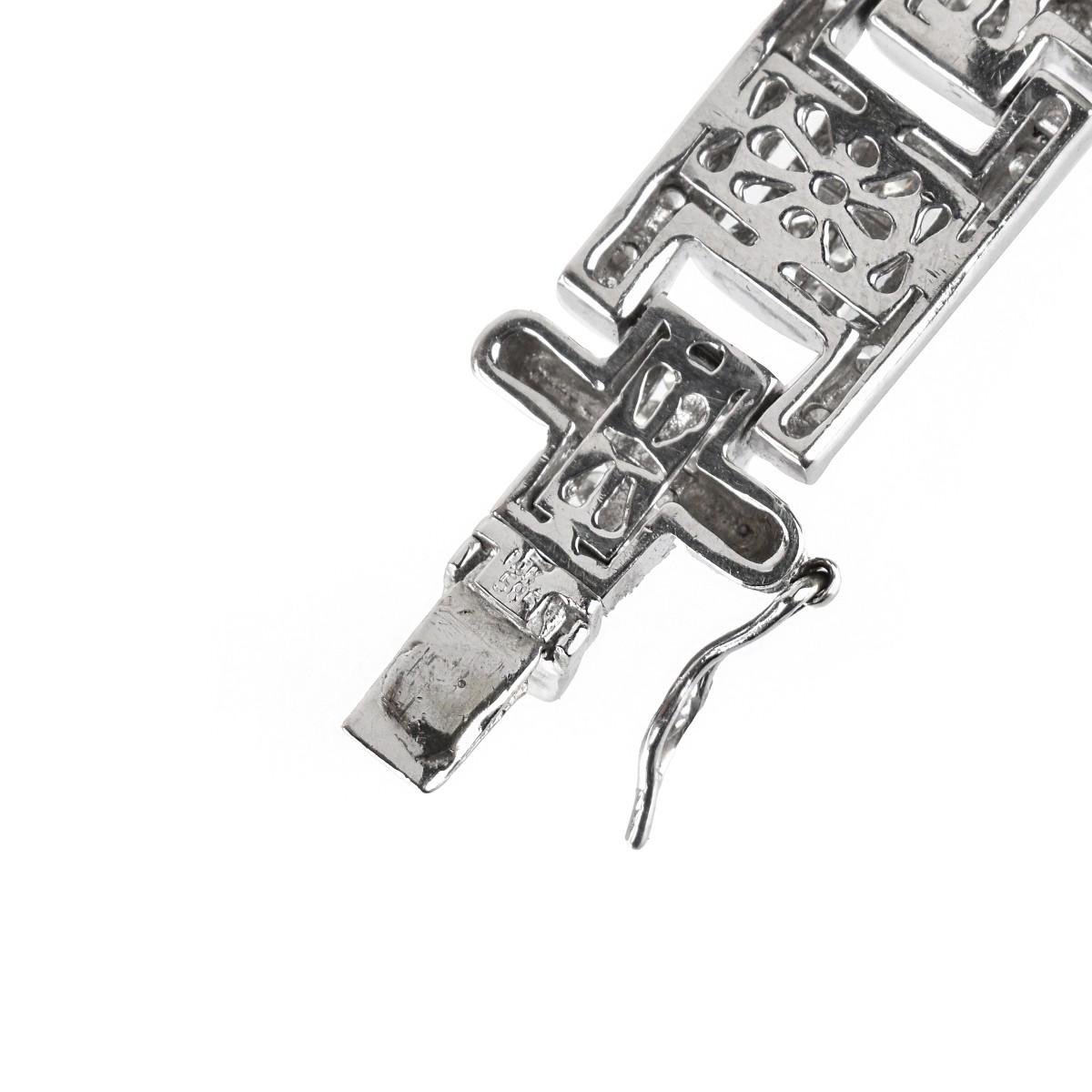 Man's Diamond and 14K Bracelet