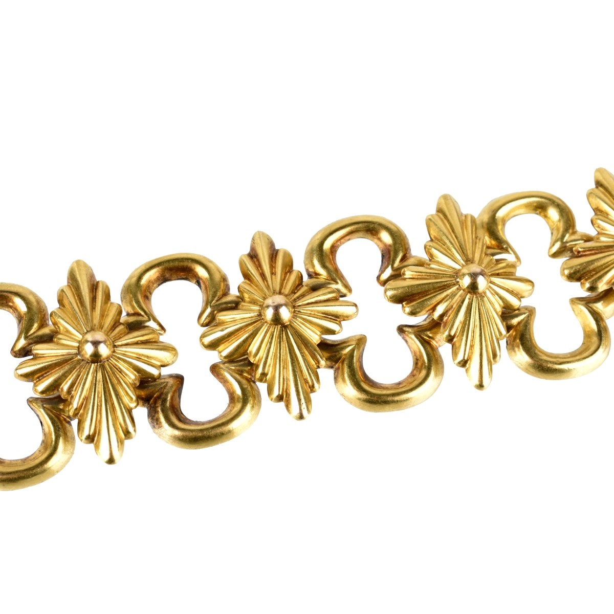 Diamond, Enamel and 14K Bracelet