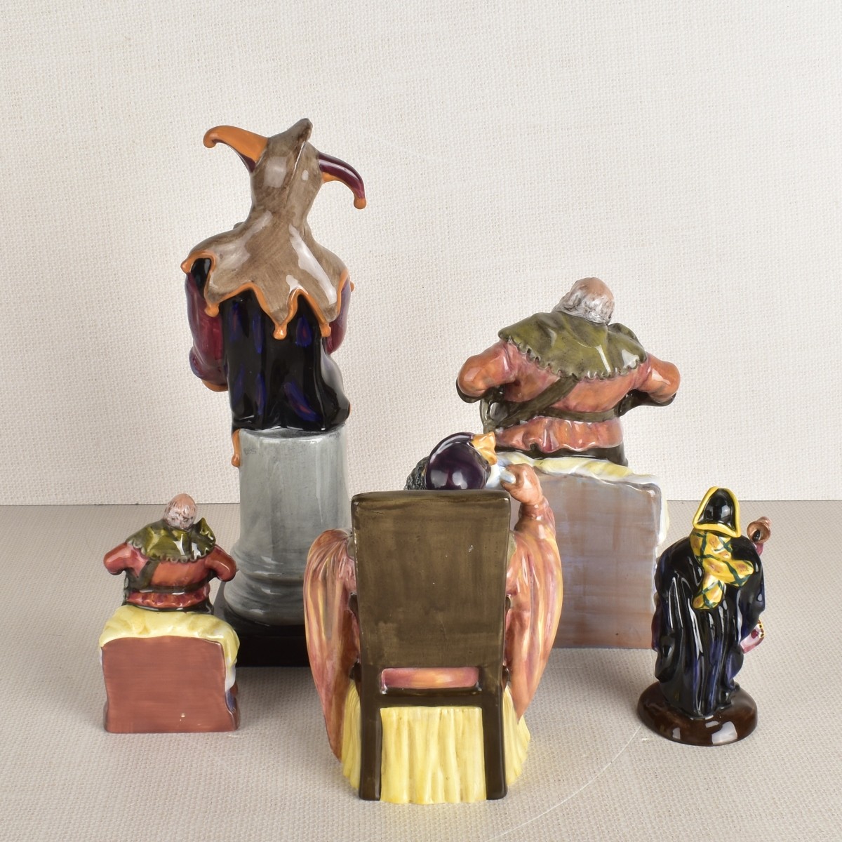 Five Royal Doulton Porcelain Figurines