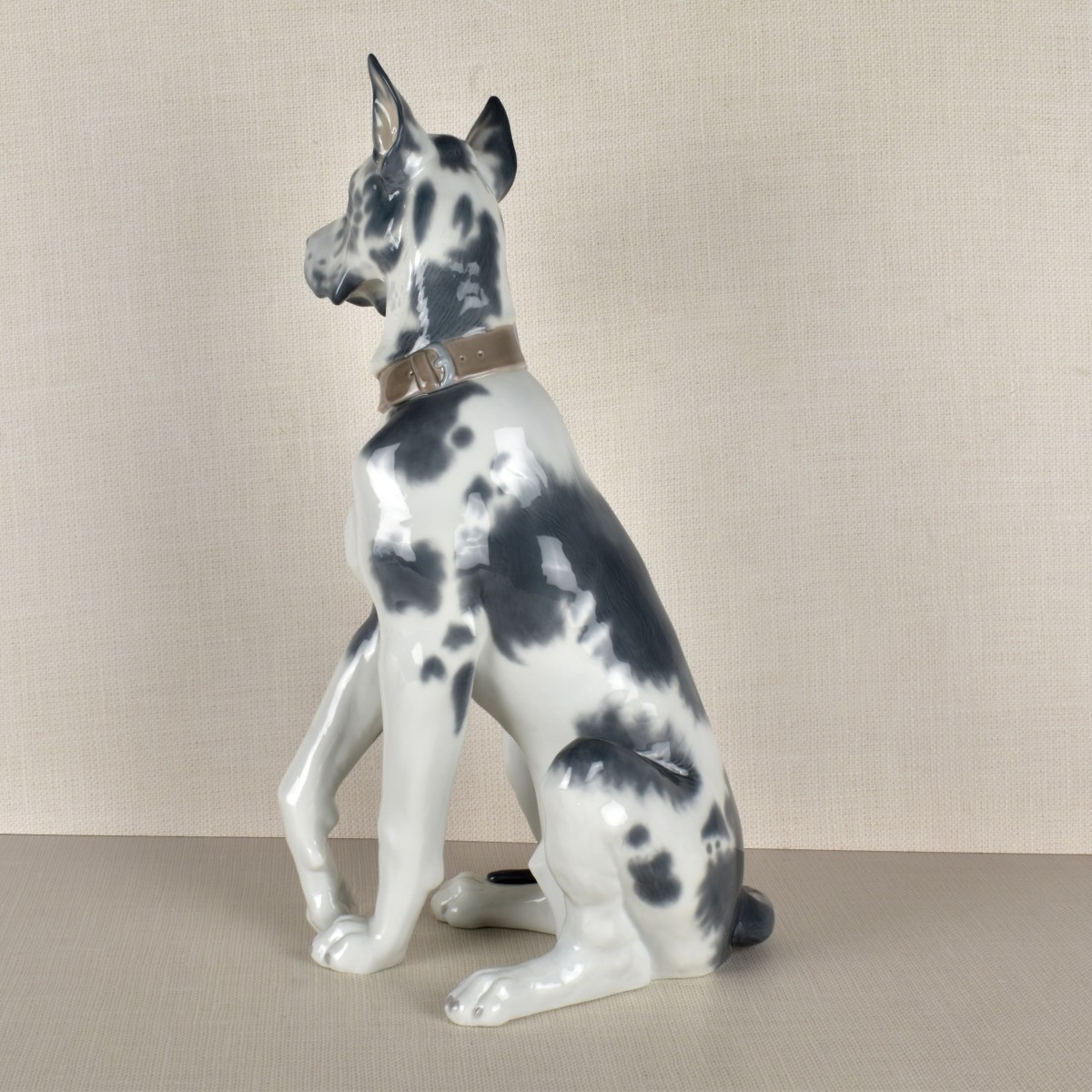 Lladro Porcelain Sculpture of a Great Dane