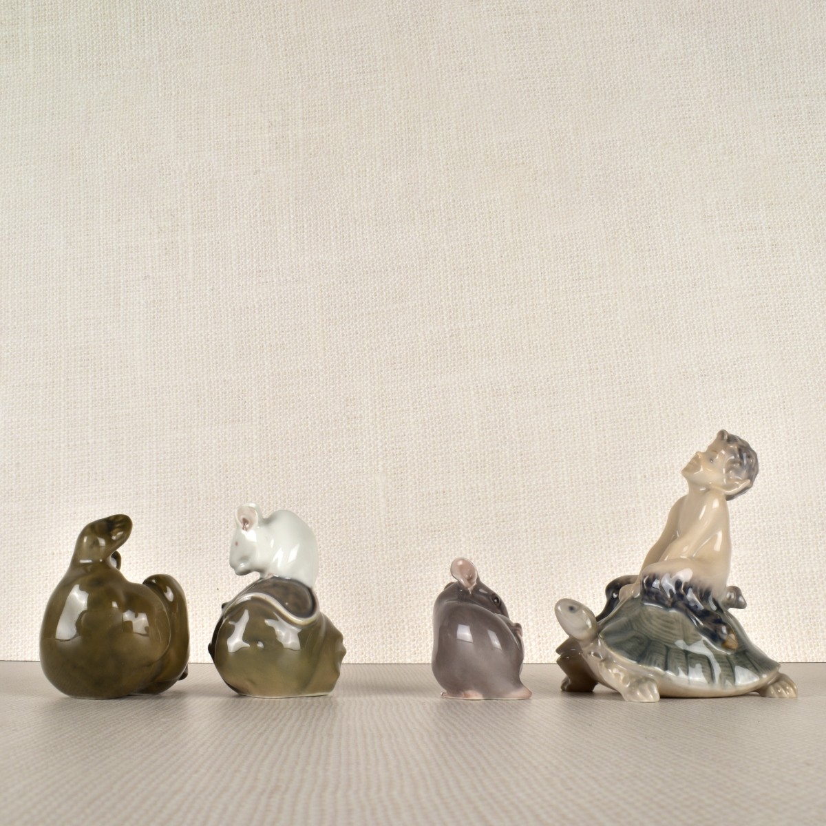 Four Royal Copenhagen Porcelain Figurines