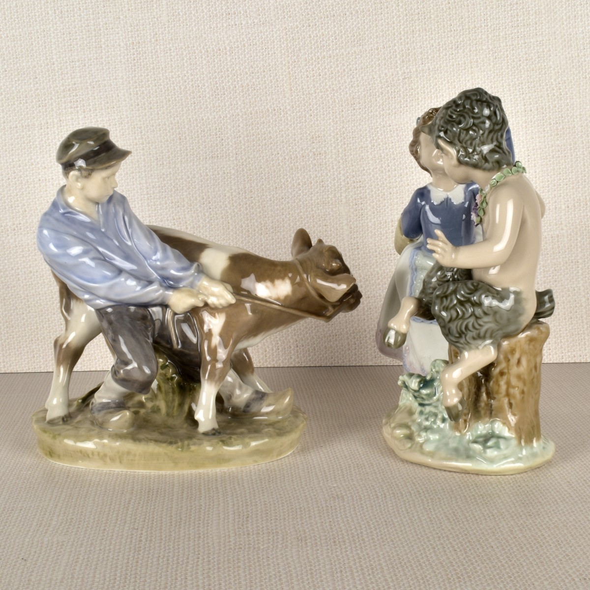 Two Porcelain Figurines