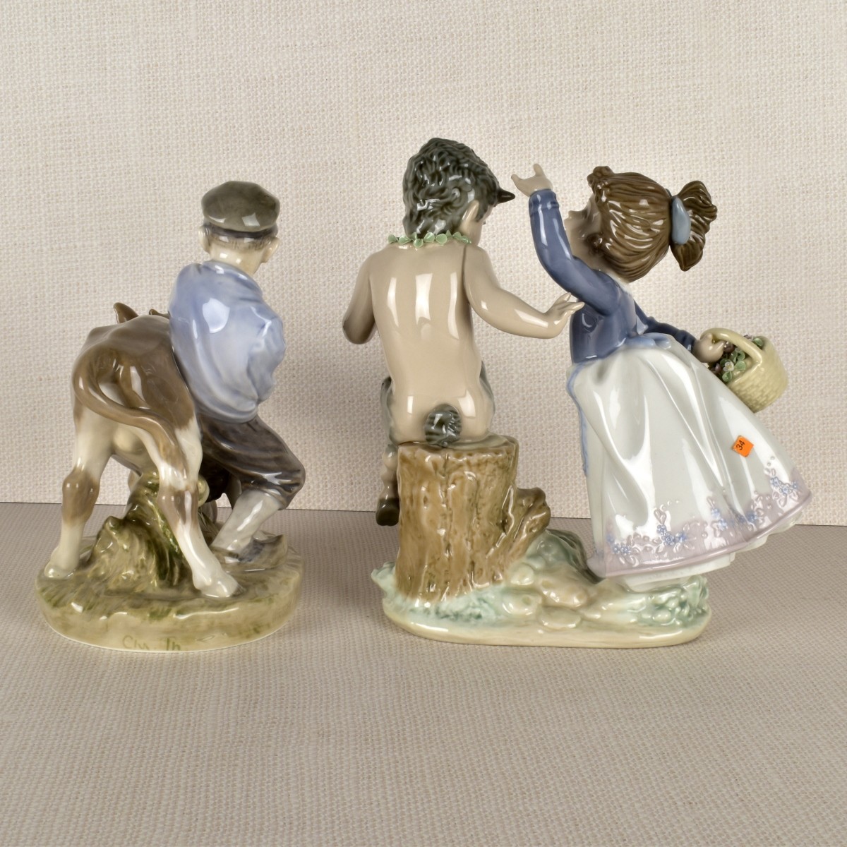 Two Porcelain Figurines