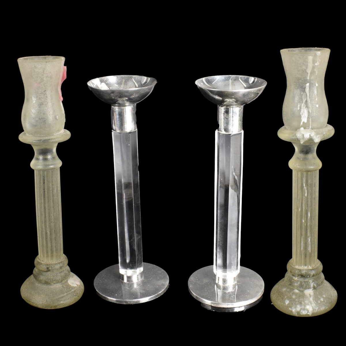 Two Pairs of Candlesticks