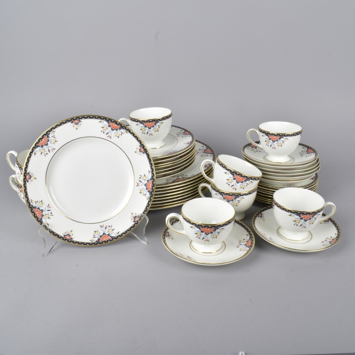 40 Pc.Wedgwood "Touraine" Dinner Service
