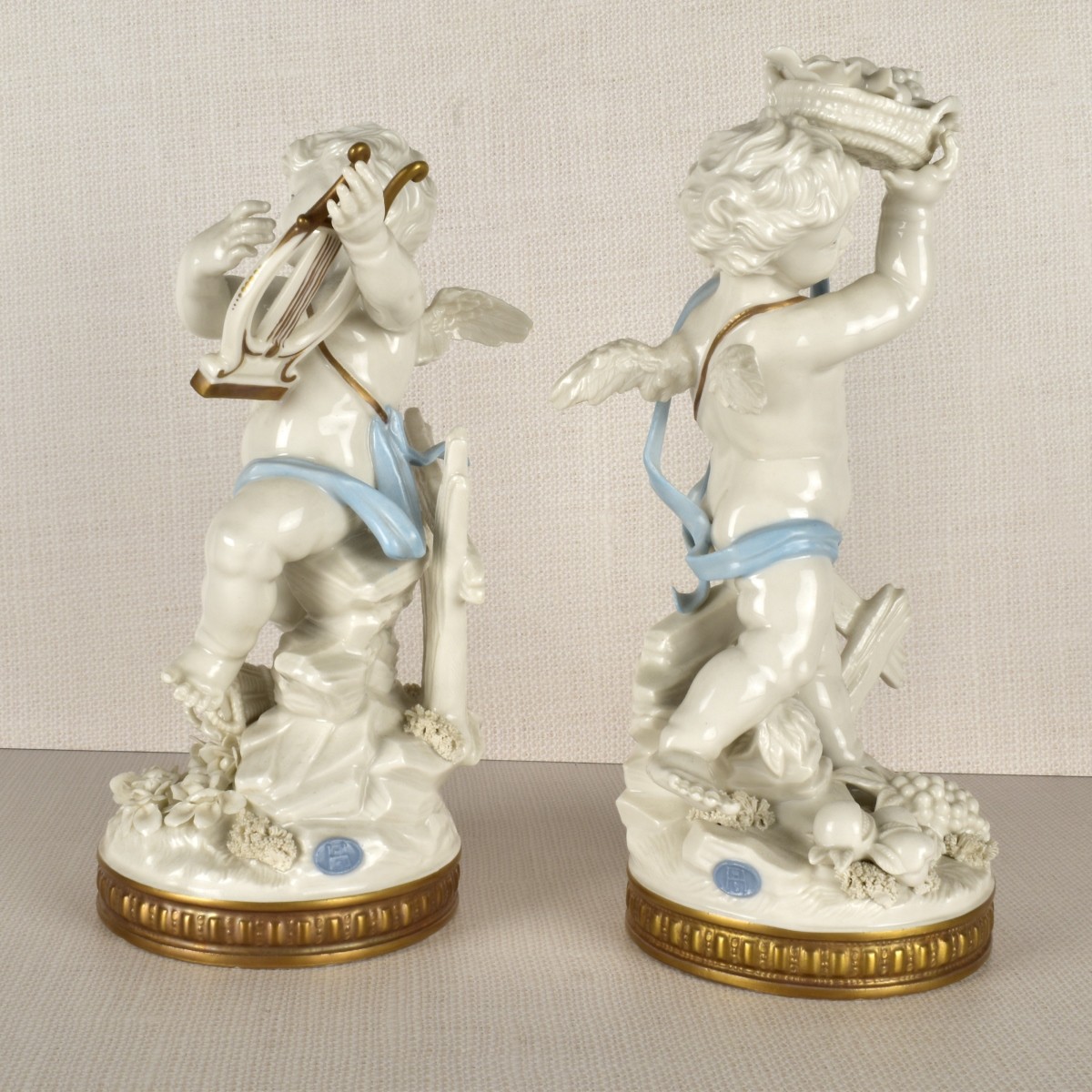 Alegoric Cupid Figures