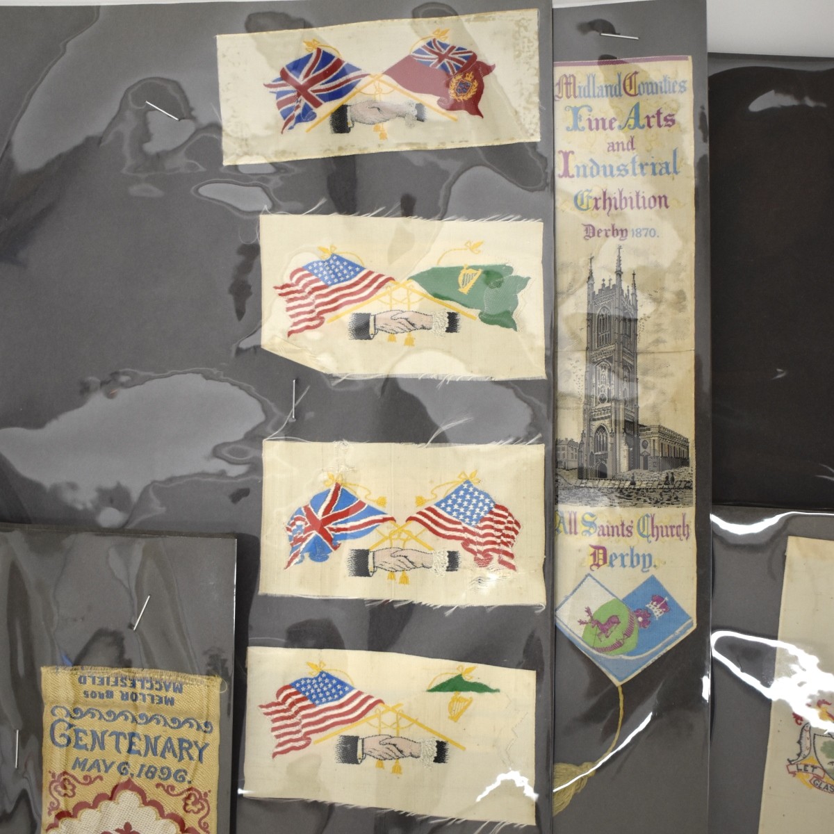 19C Embroidered Bookmarks