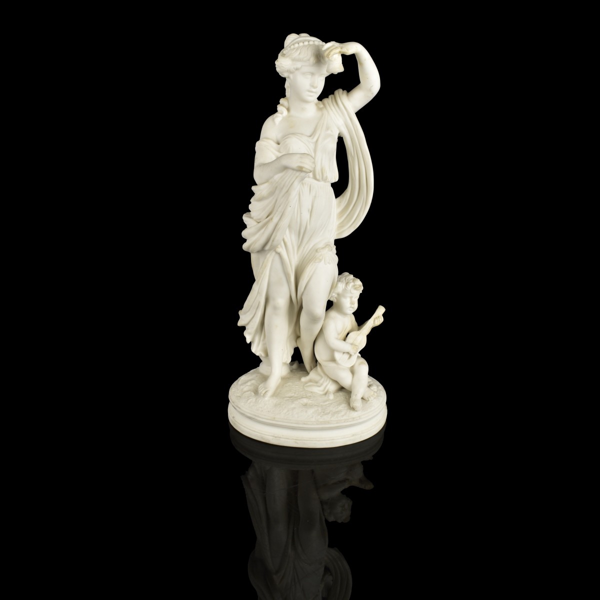 Vintage Neoclassical Style Figurine