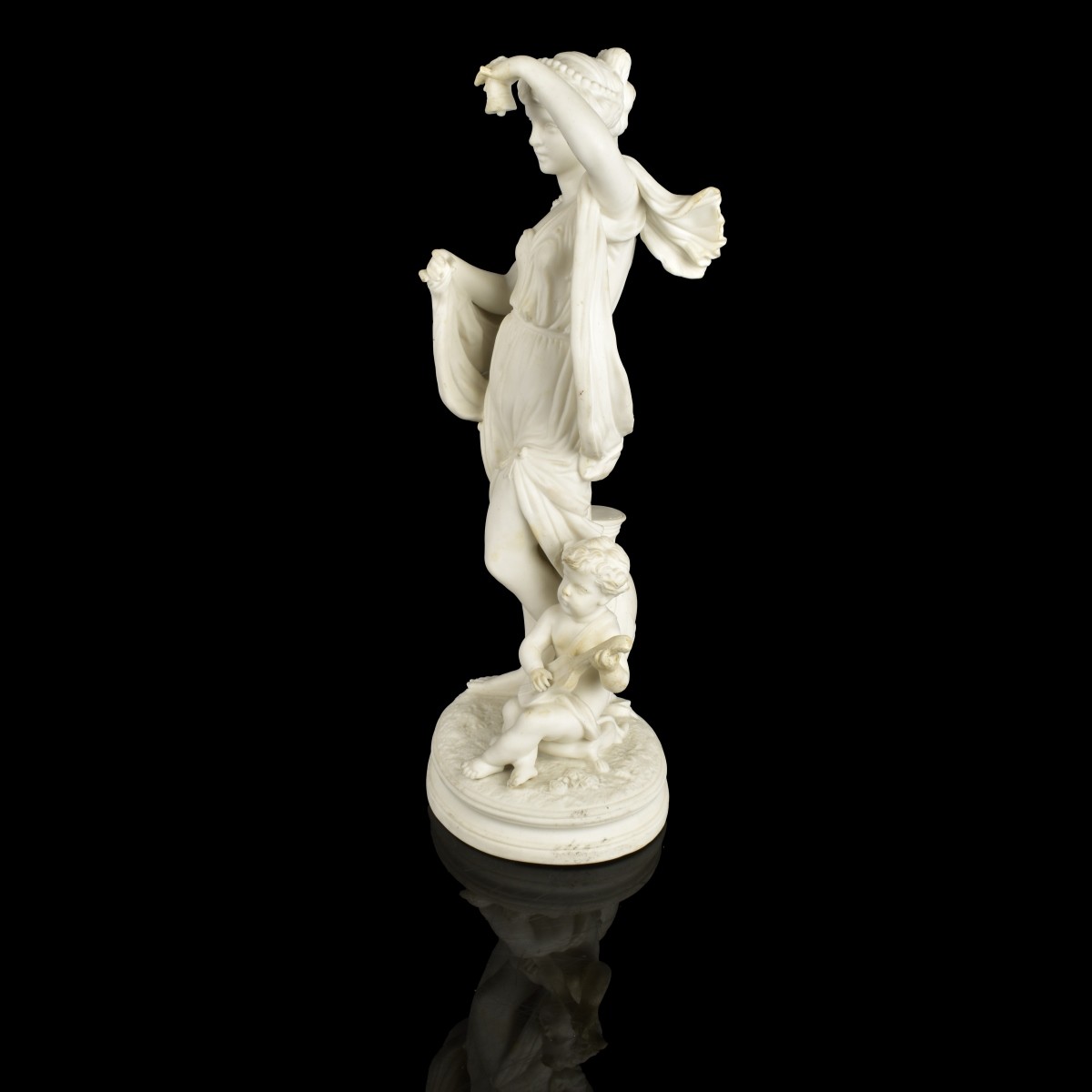 Vintage Neoclassical Style Figurine