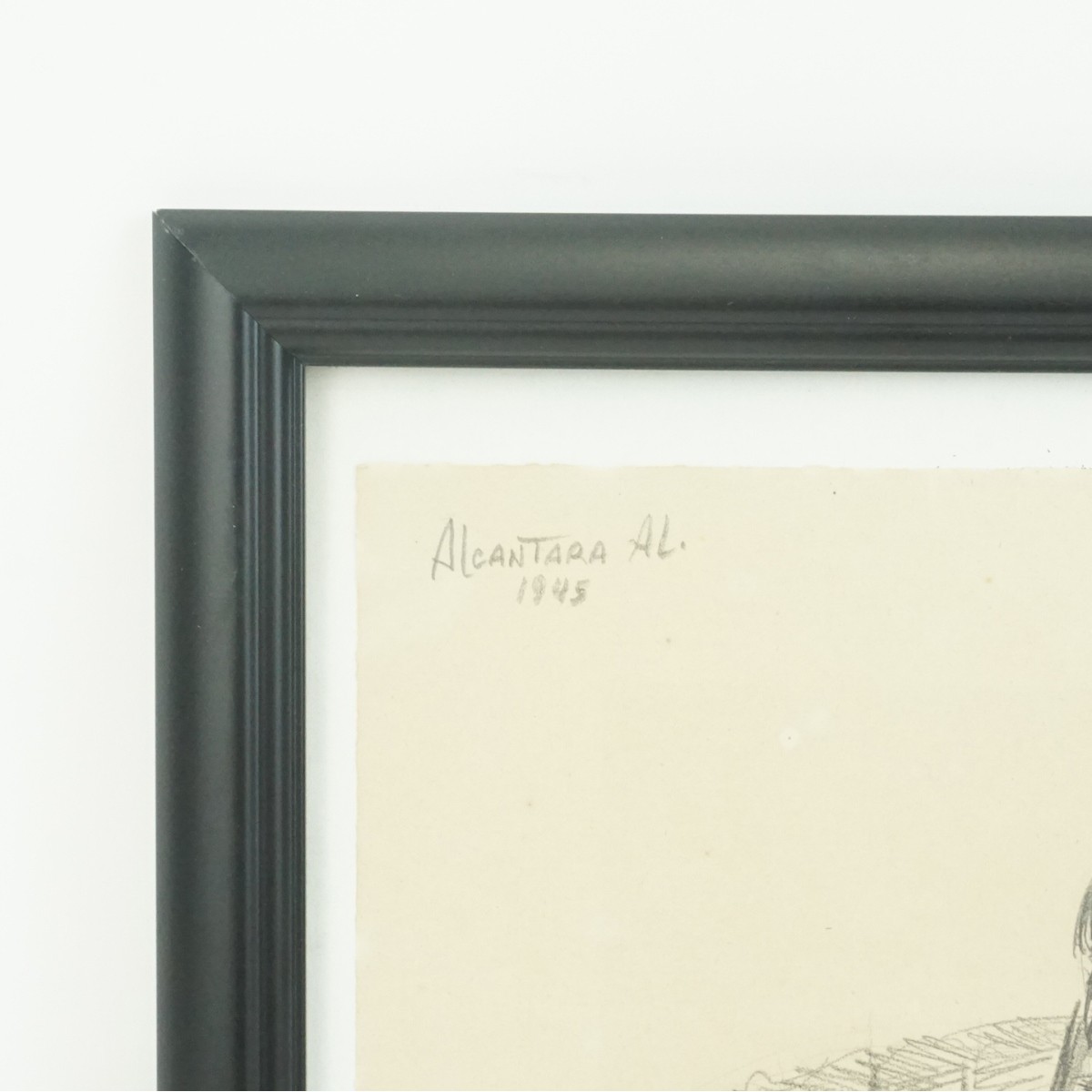 Antonio Alcantara (b. 1918) Sketch