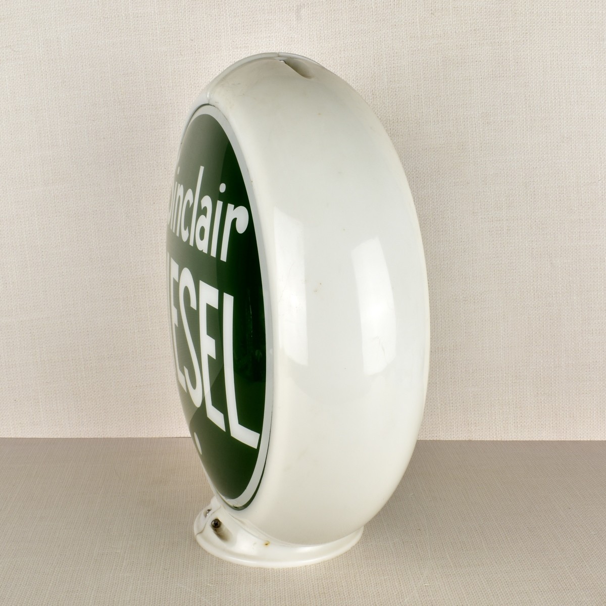 Sinclair Diesel Gas Pump Globe