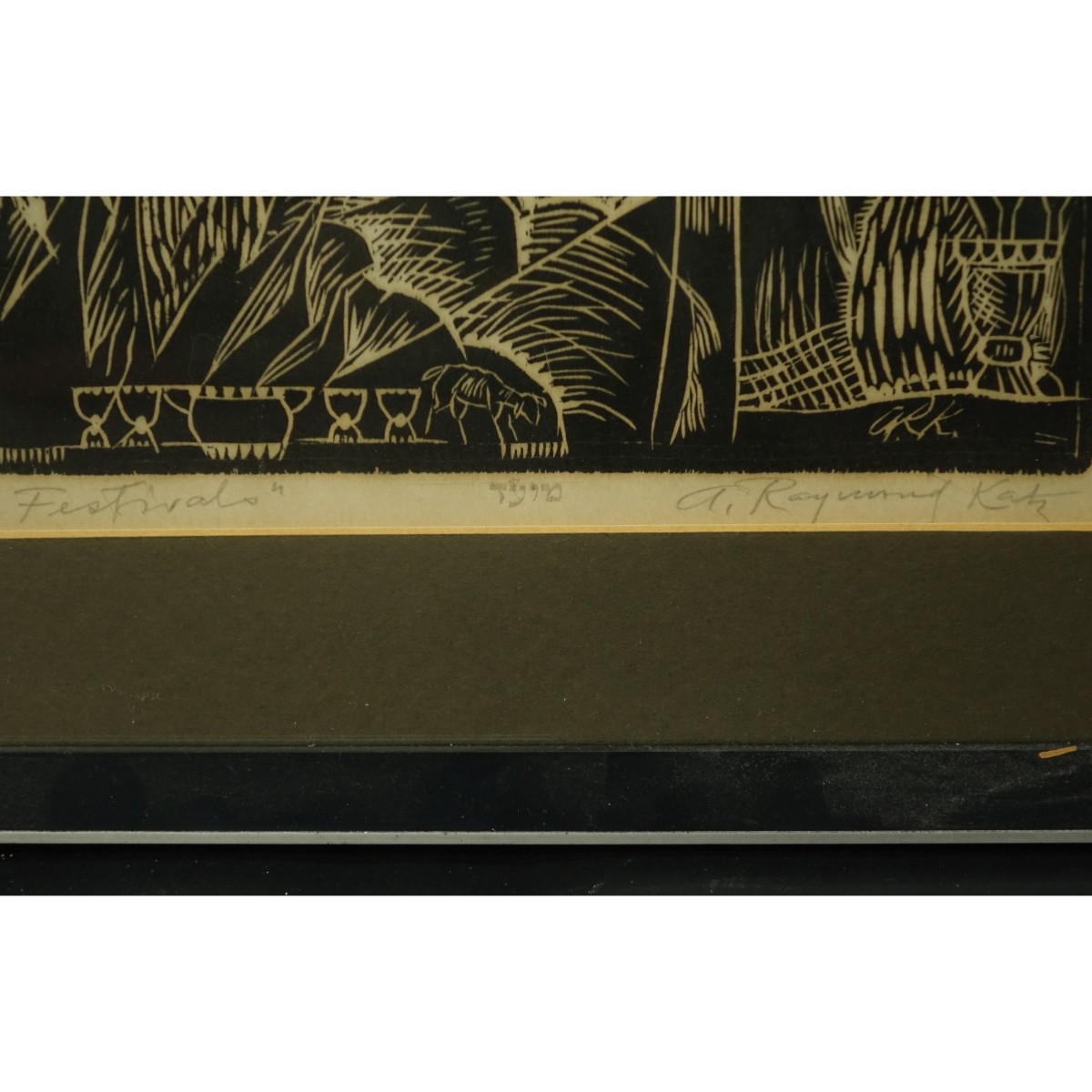 A. Raymond Katz (1895ñ1974) Six (6) Woodcuts