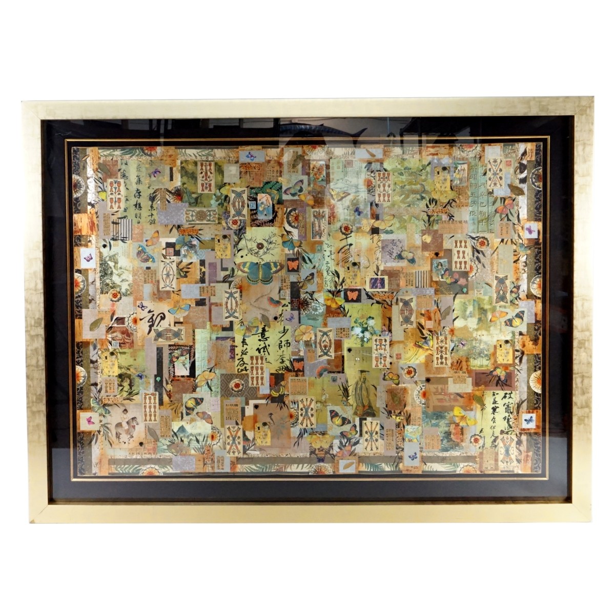 Manr: Hao Hong (Born 1965) Butterflies and Stamps