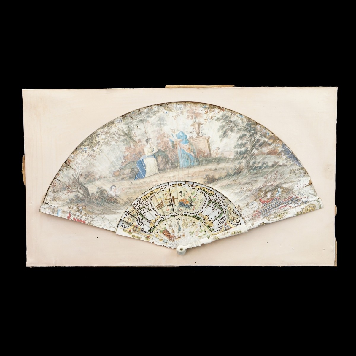 Antique Folding Fan