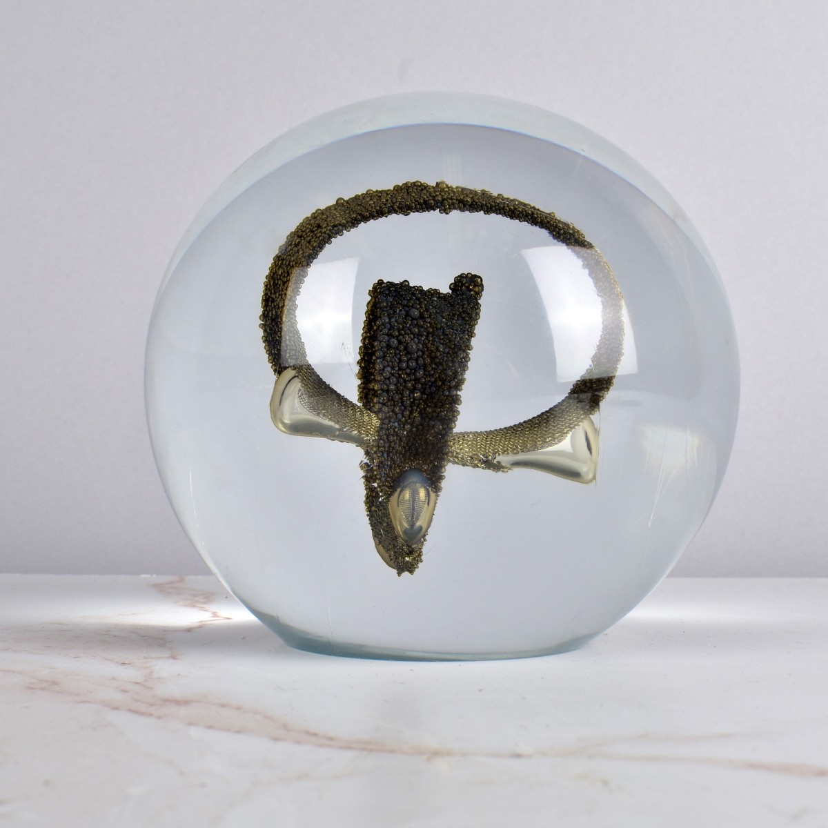 Vintage Czech Bohemian Paperweight