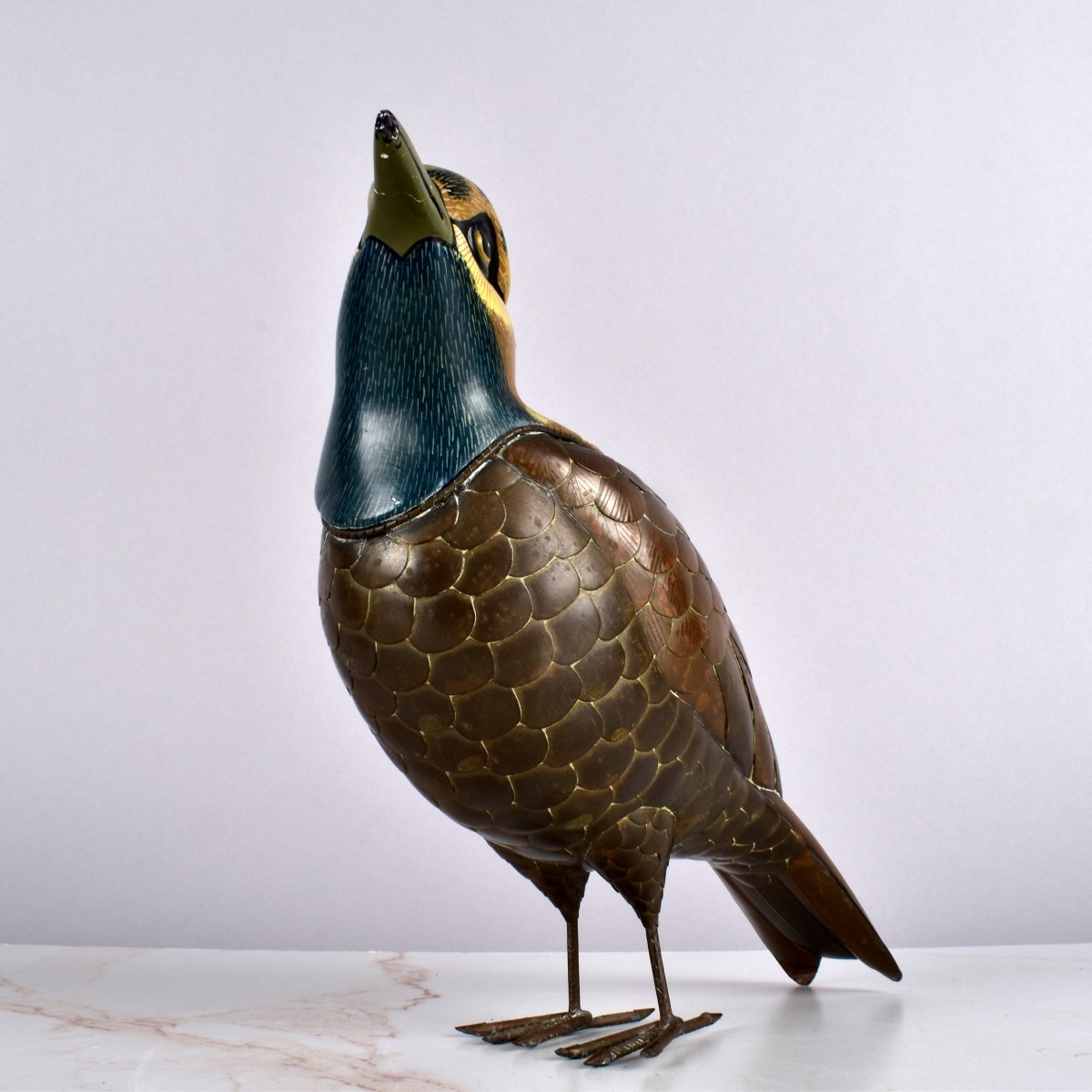Sergio Bustamante Style Bird Figurine