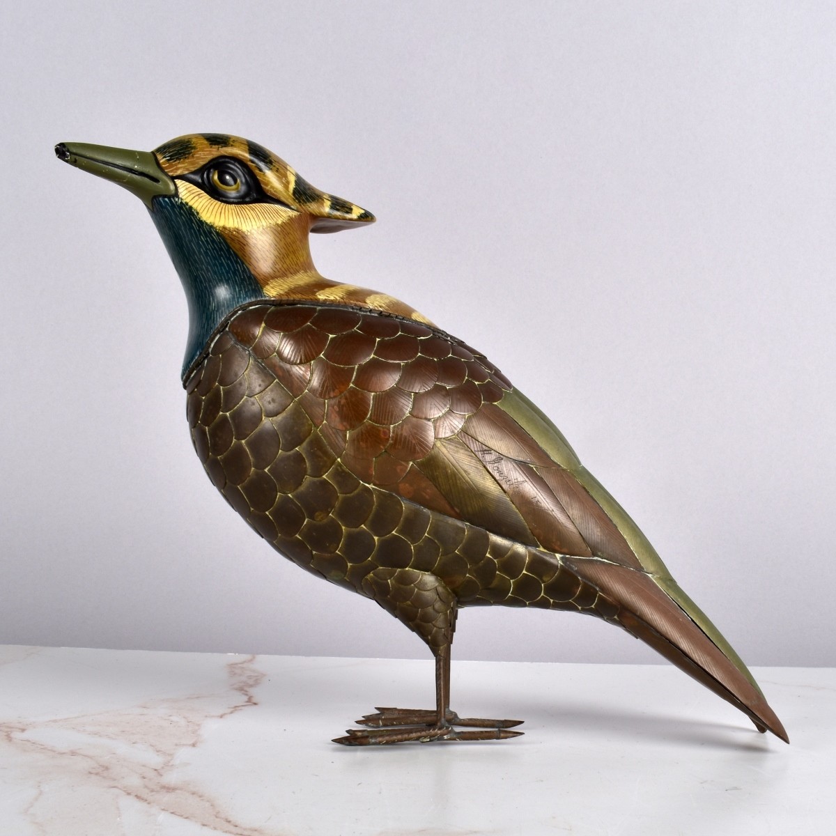 Sergio Bustamante Style Bird Figurine